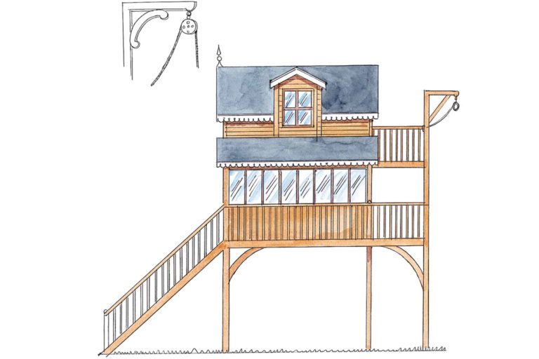 La cabane duplex - La cabane perchée - Constructeur de cabanes