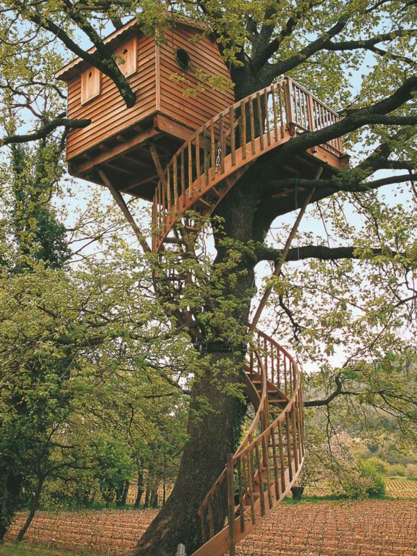 La cabane gracieuse - La cabane perchée - Constructeur de cabanes