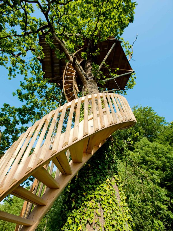 La cabane serpent - La cabane perchée - Constructeur de cabanes